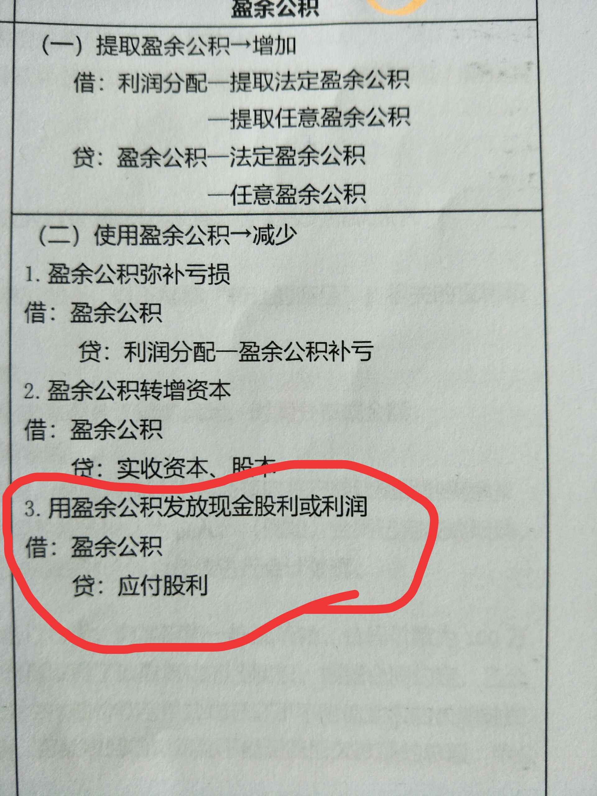 什么情况下用盈余公积发放现金股利或利润呢?