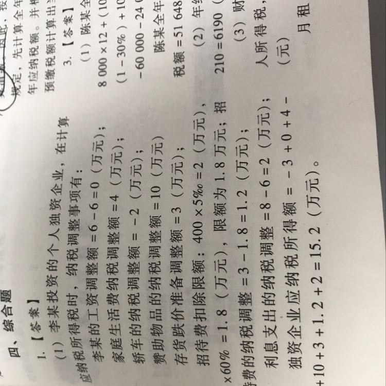 所得稅怎么算