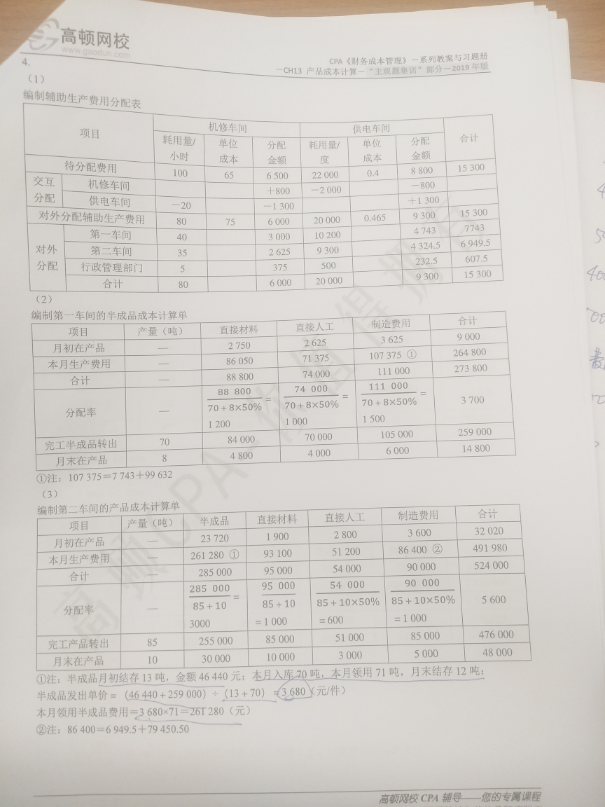 会计成本