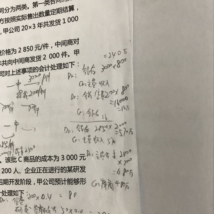 会计分录