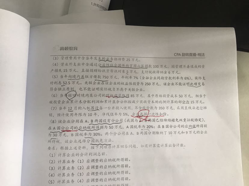 應納稅所得額