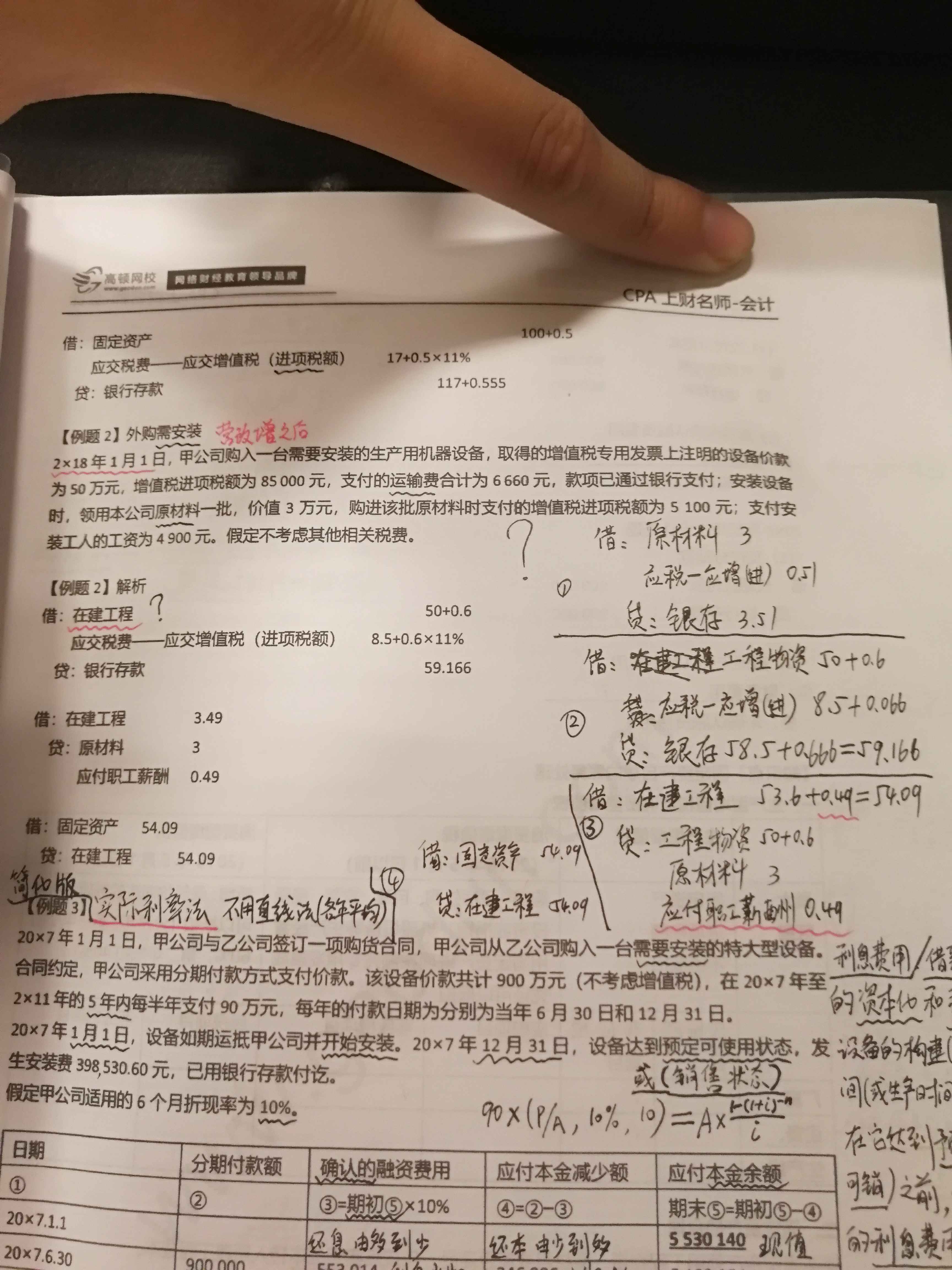 工程物资分录 工程物资分录