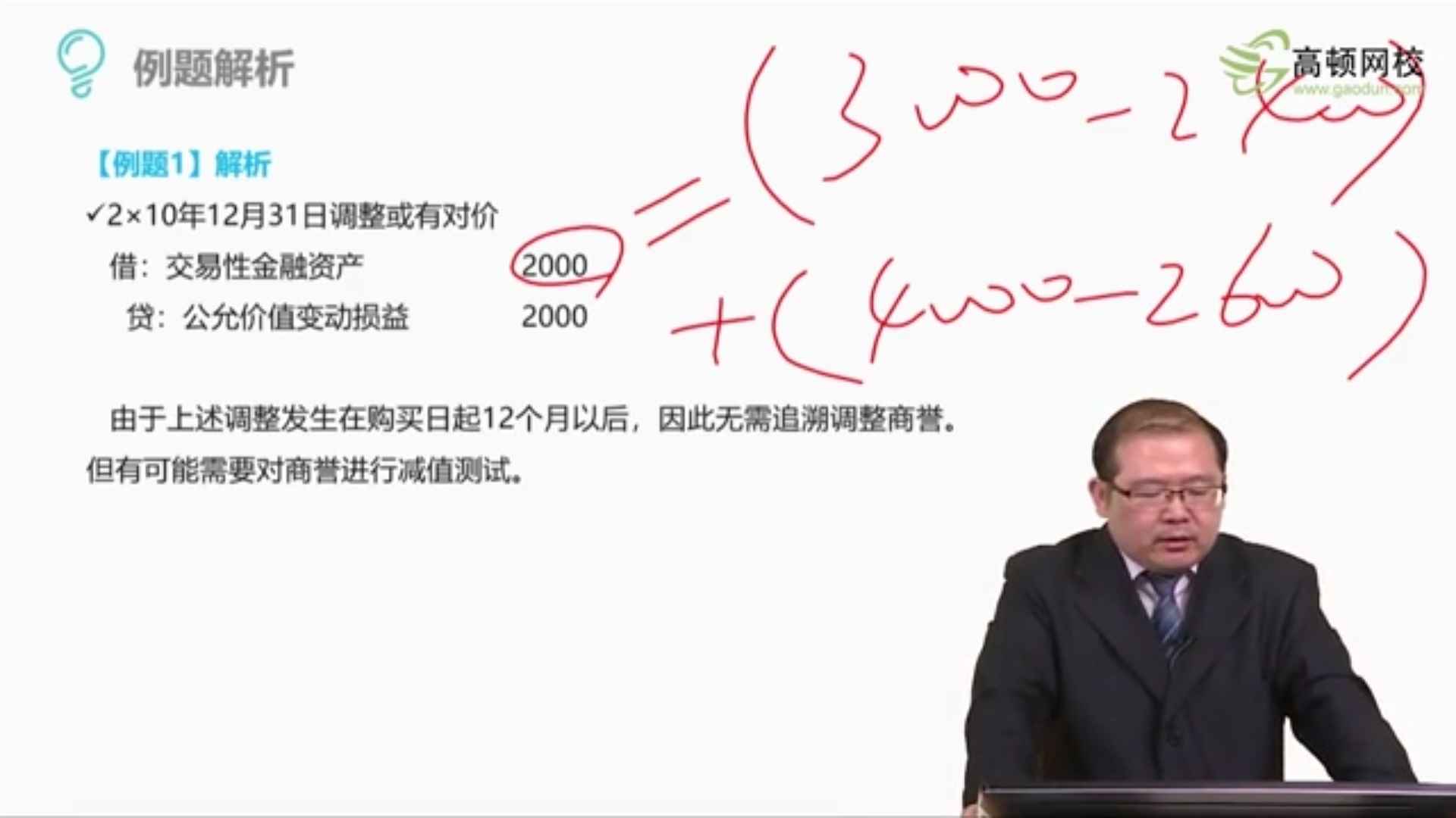 交易性金融资产的借方