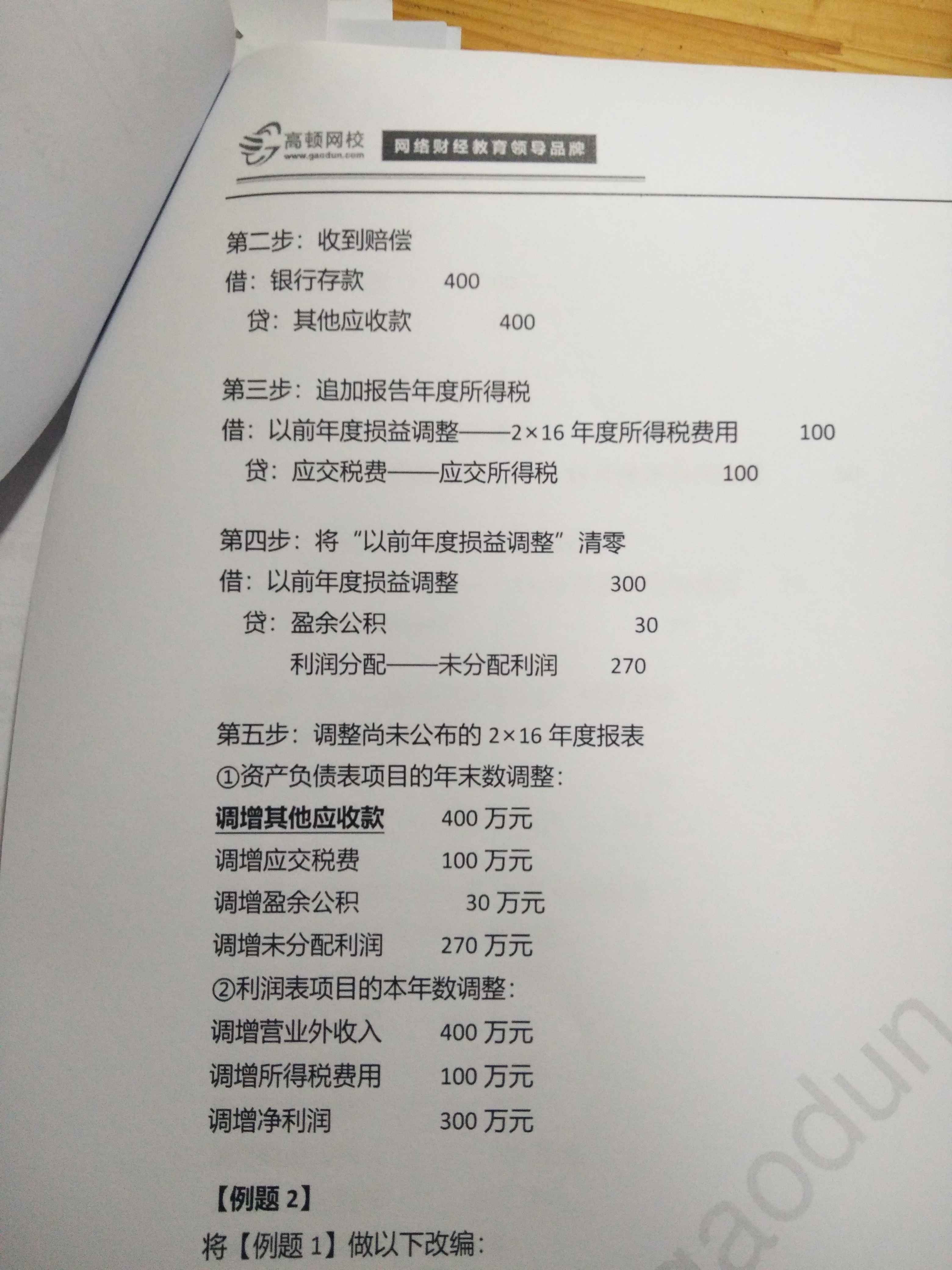 递延所得税税资产