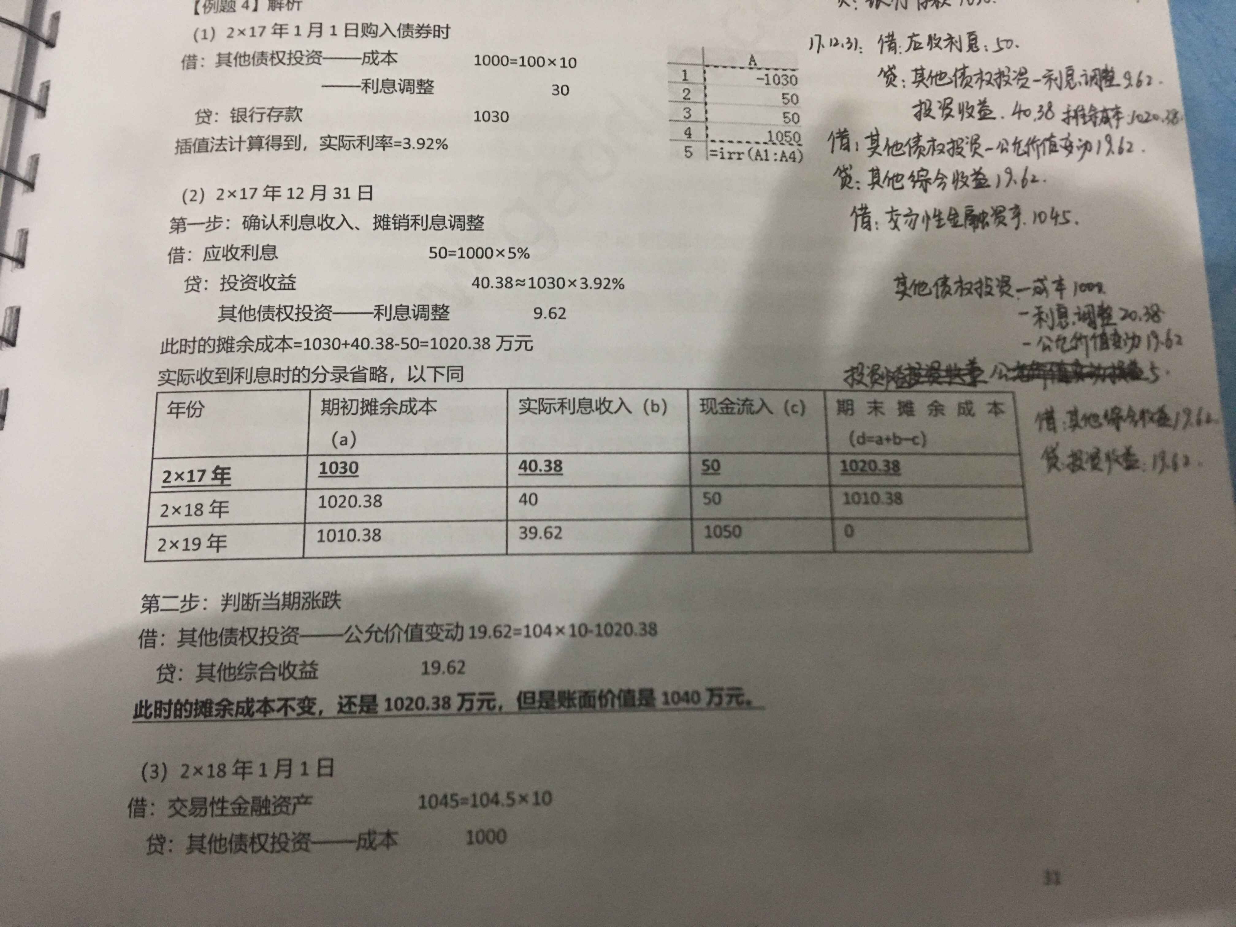 交易性金融资产公允价值变动计入