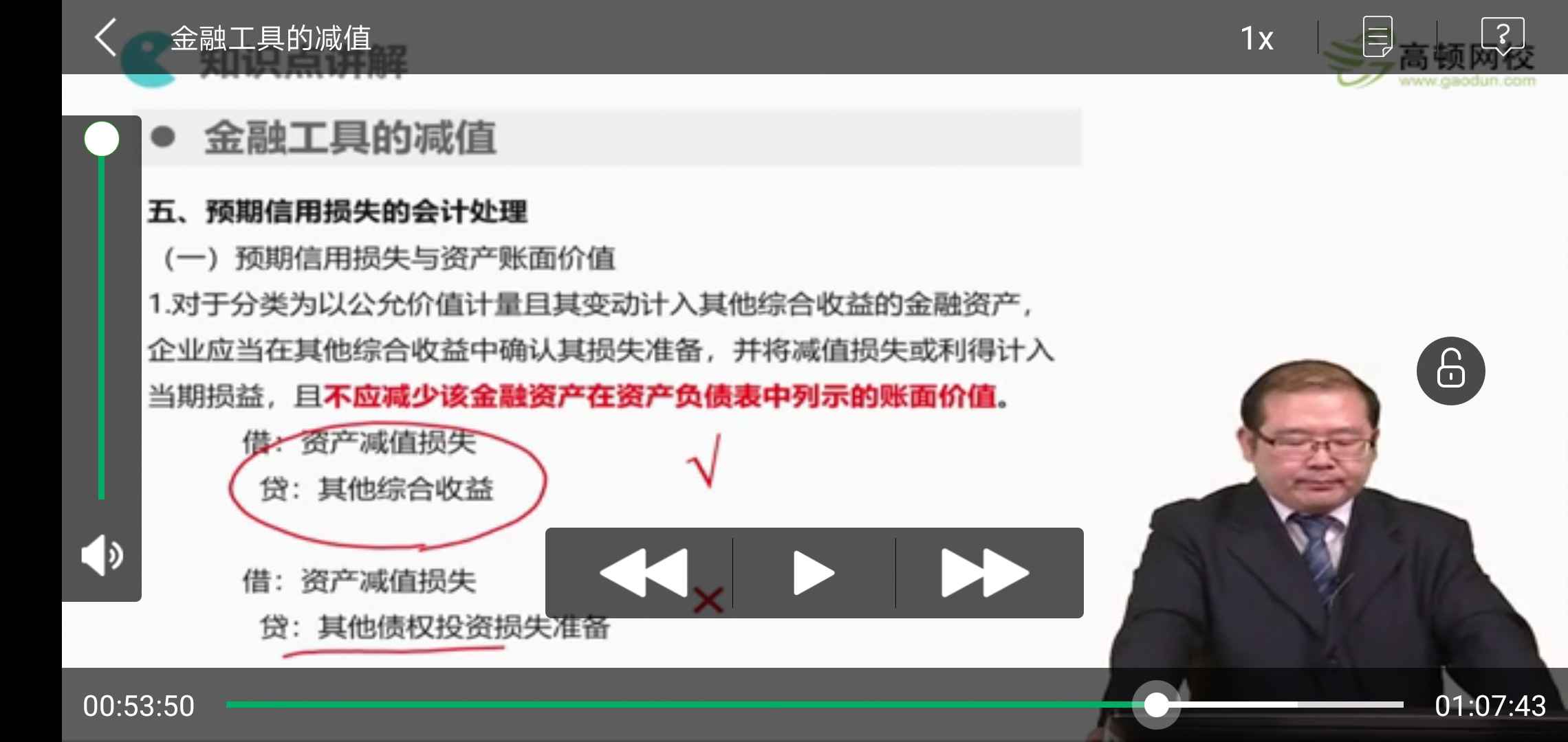 资产减少的分录