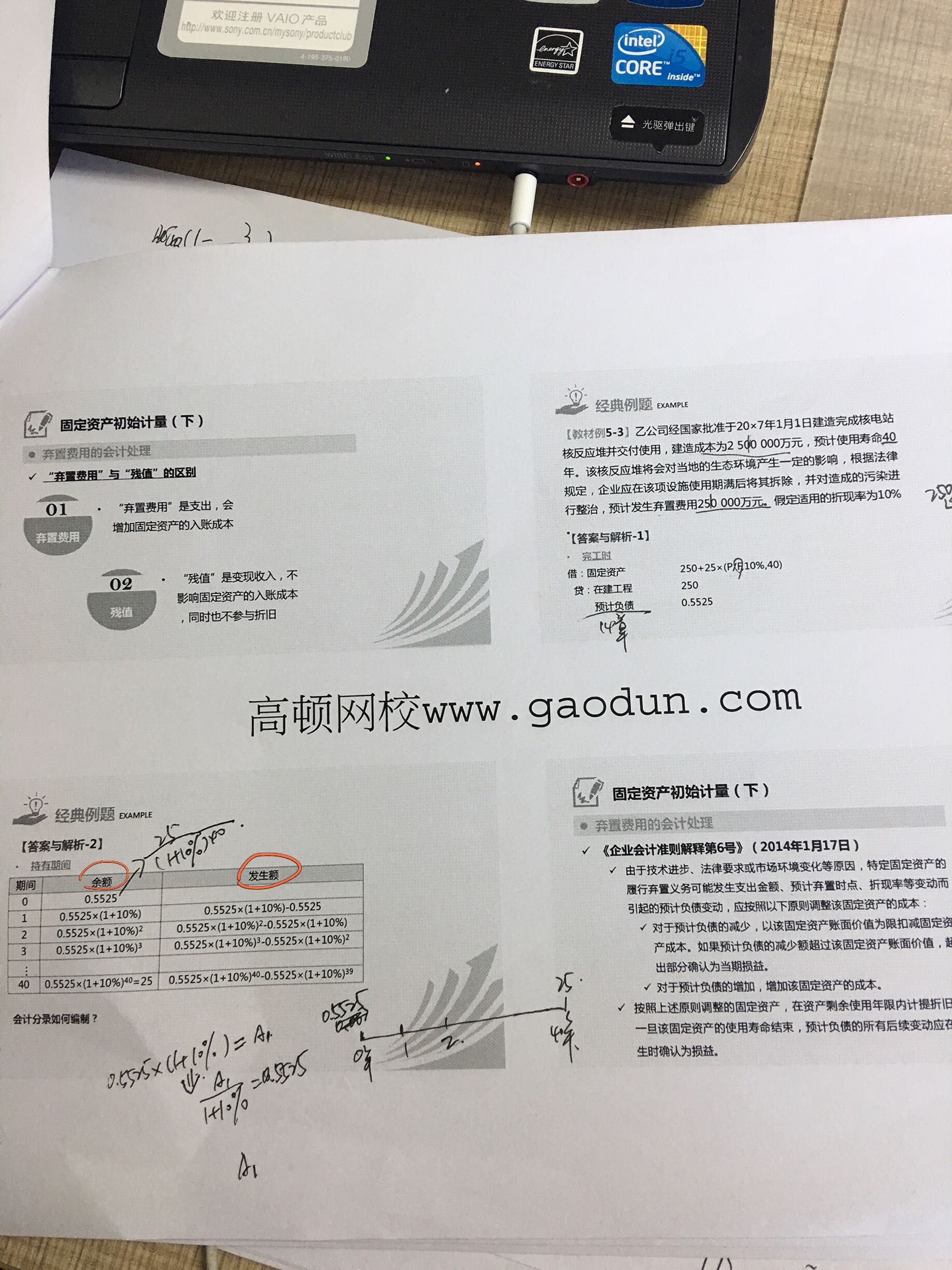 实际固定资产公式