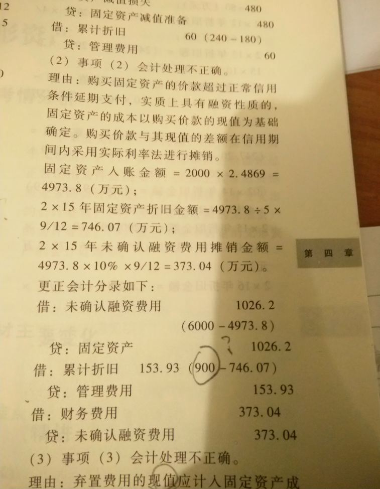 固定资产计提减值准备