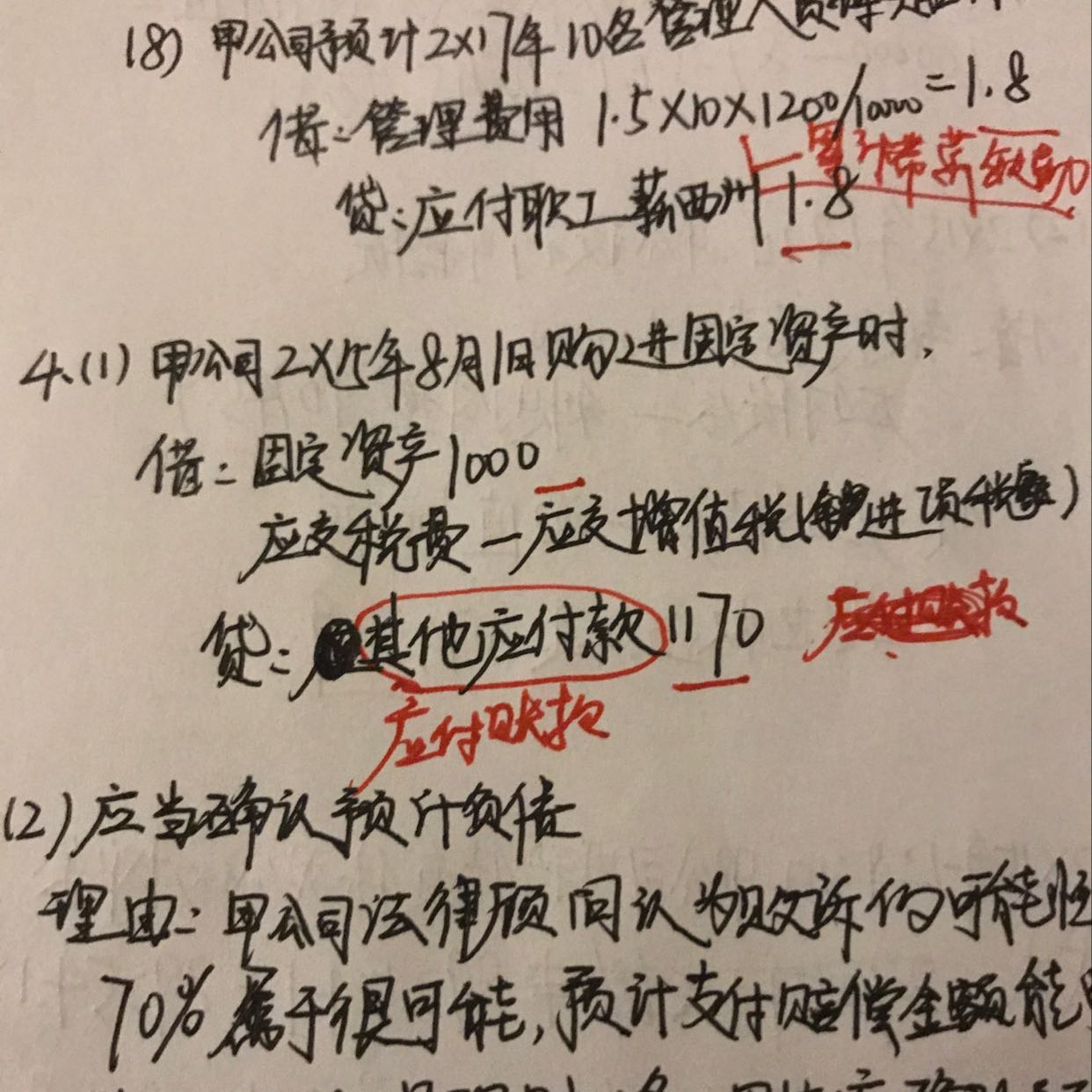 购买固定资产费用