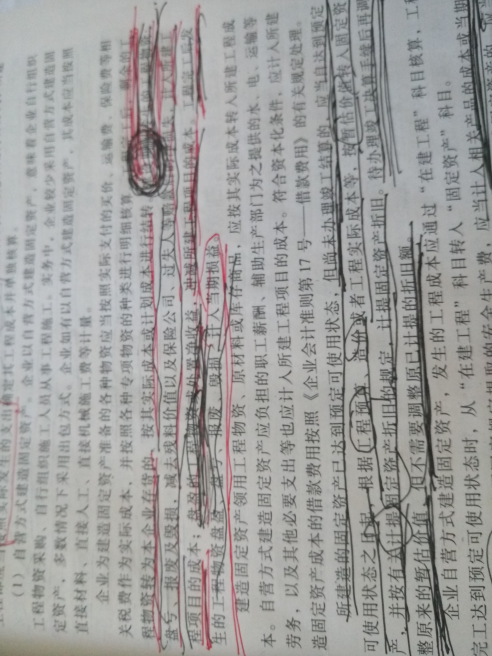 非正常损失的固定资产