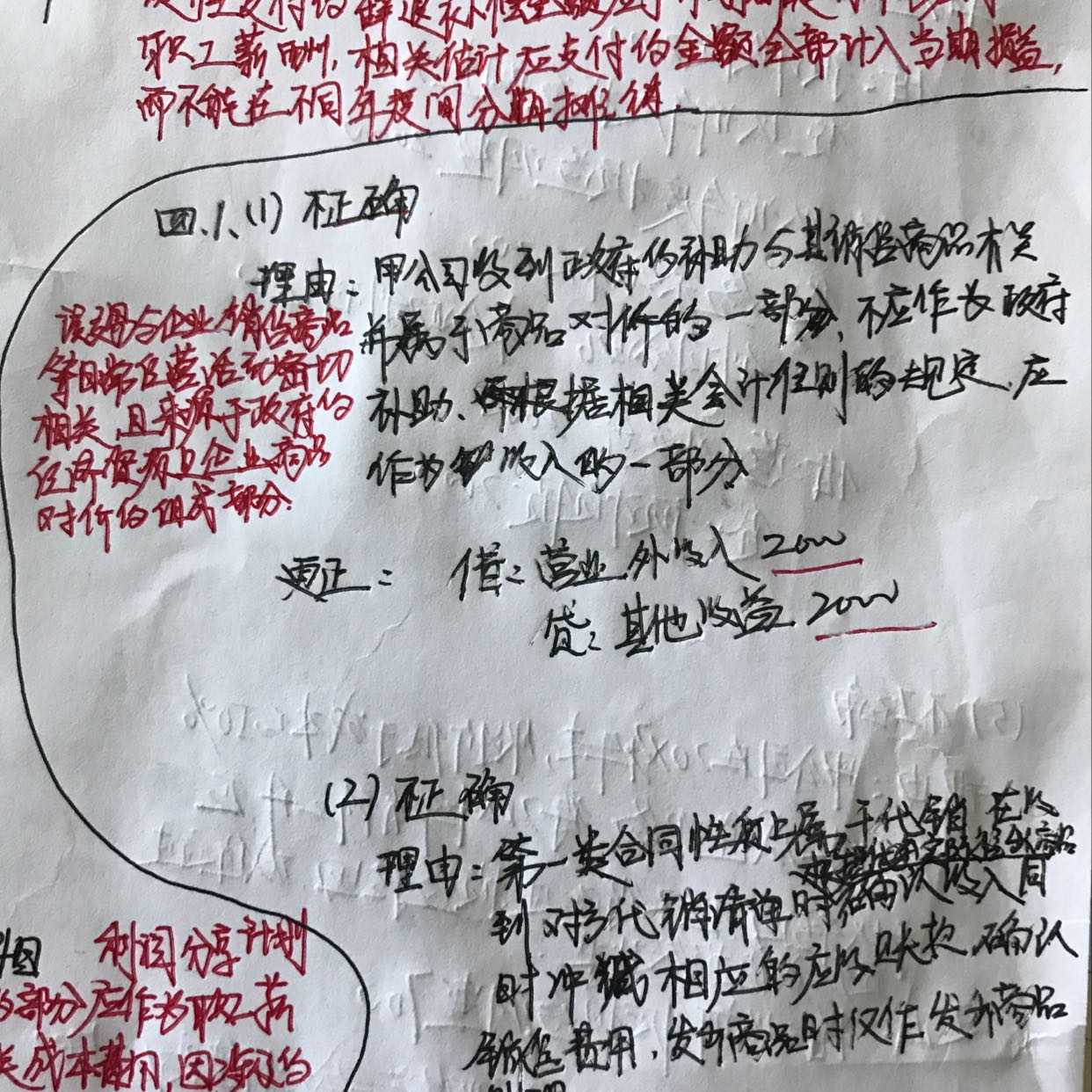 政府补助形成资产