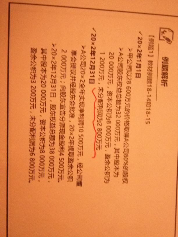 年初利润的分配分录