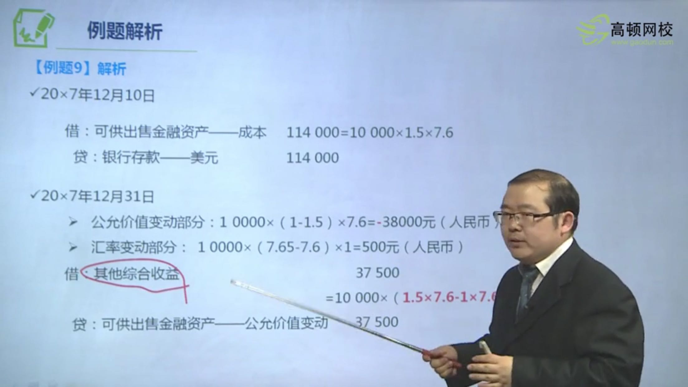 可供出售金融资产的公允价值变动