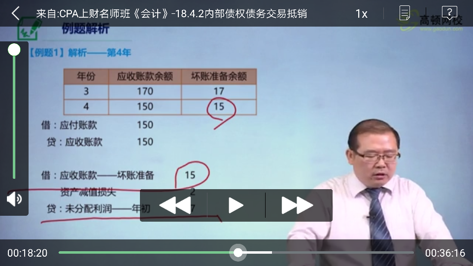 应收账款坏账准备资产