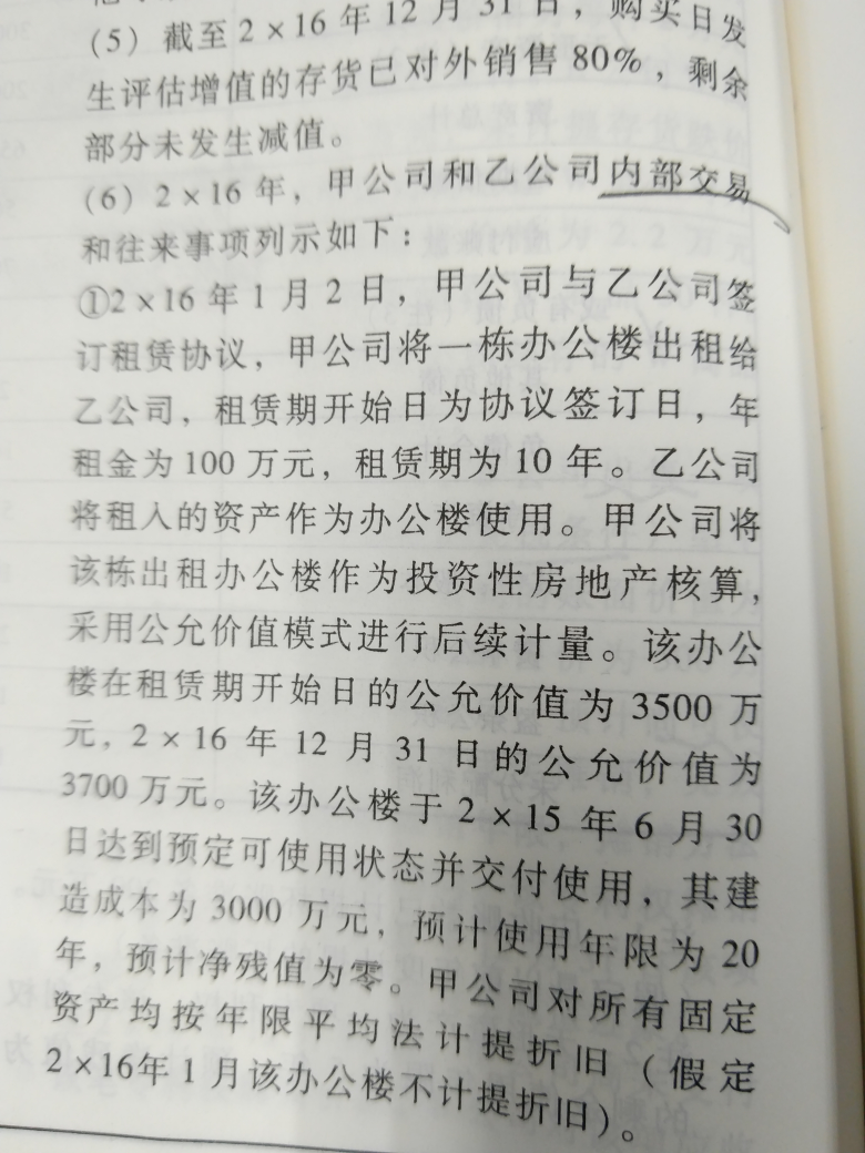 固定资产内部交易损益 固定资产内部交易损益
