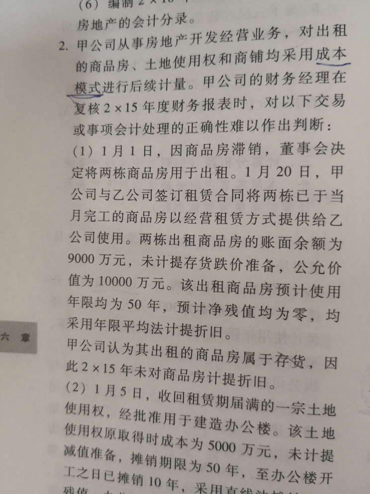 固定资产计提折旧
