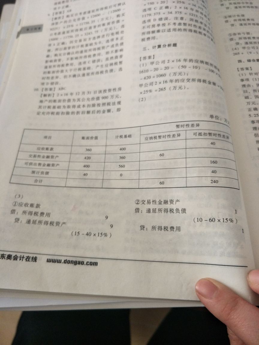 交易性金融资产的计算 交易性金融资产的计算