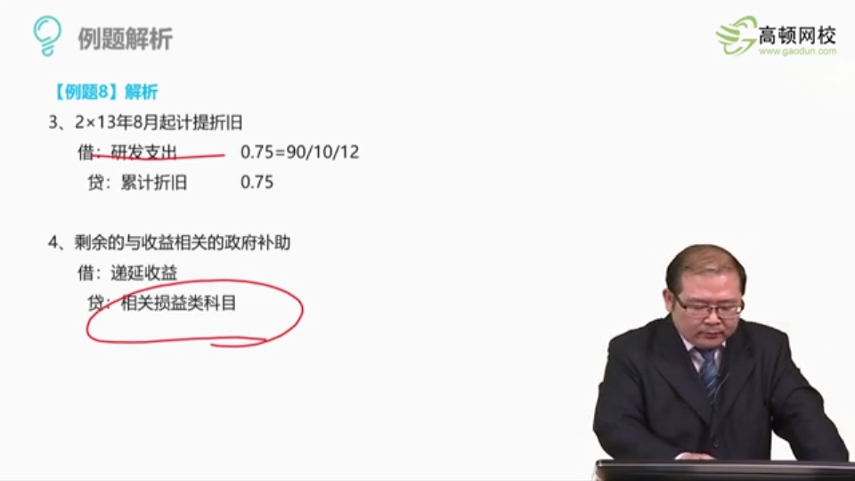 政府补助会计分录