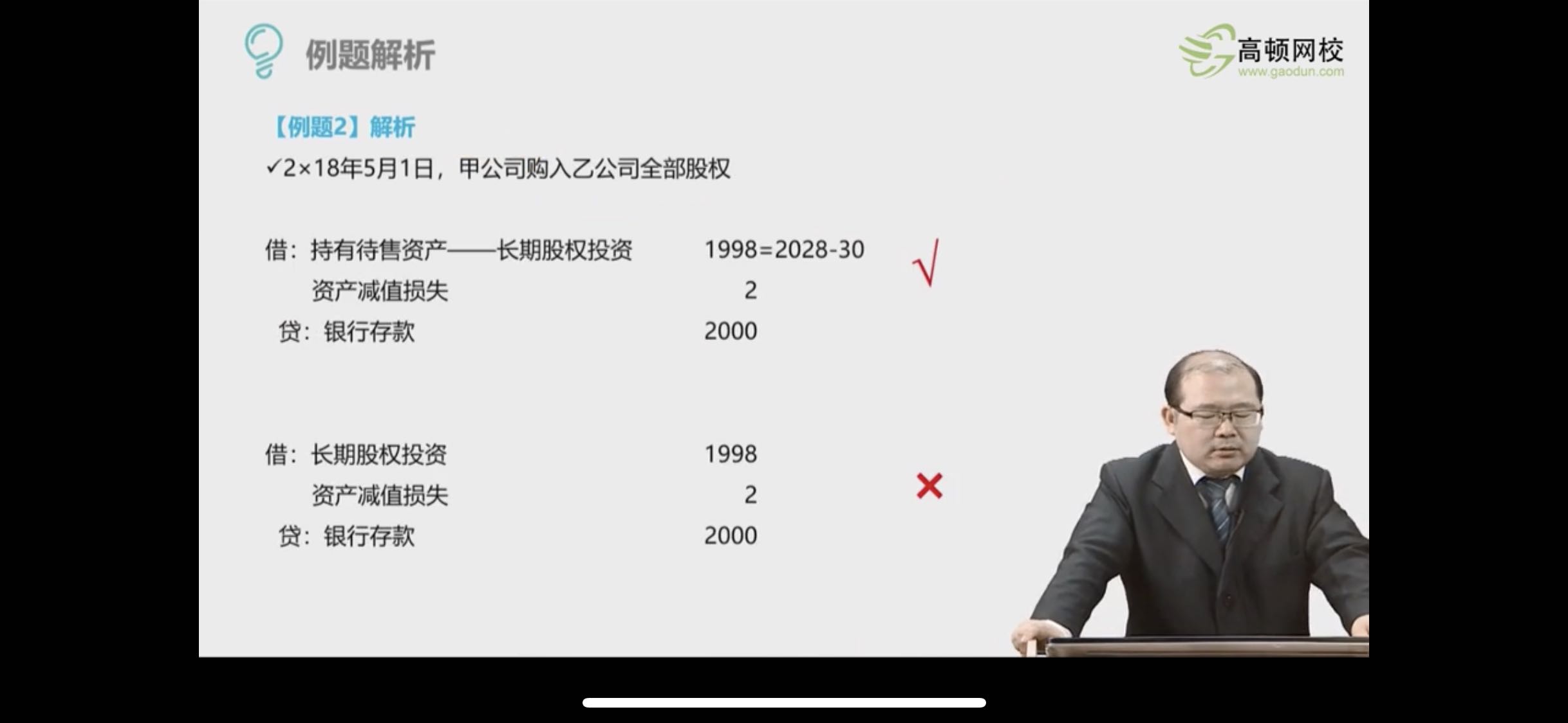 持有待售资产会计分录