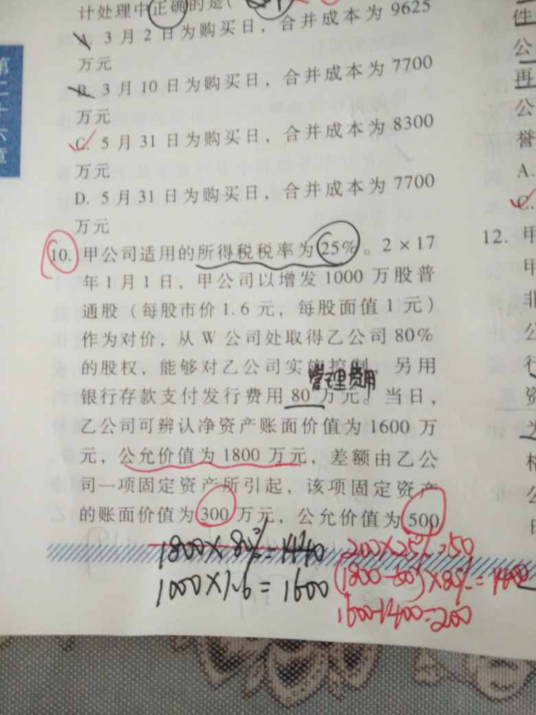 合并财务报表商誉资产