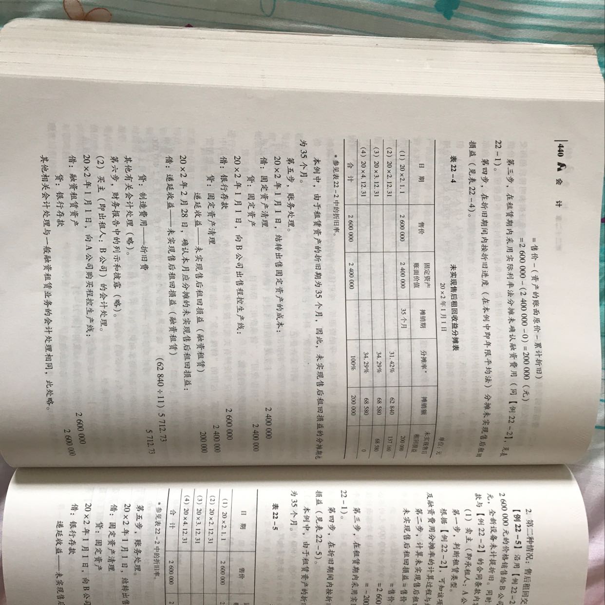 融资租赁资产计提折旧的分录