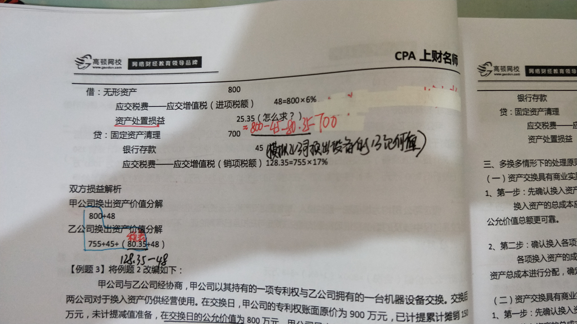 资产处置损益方法