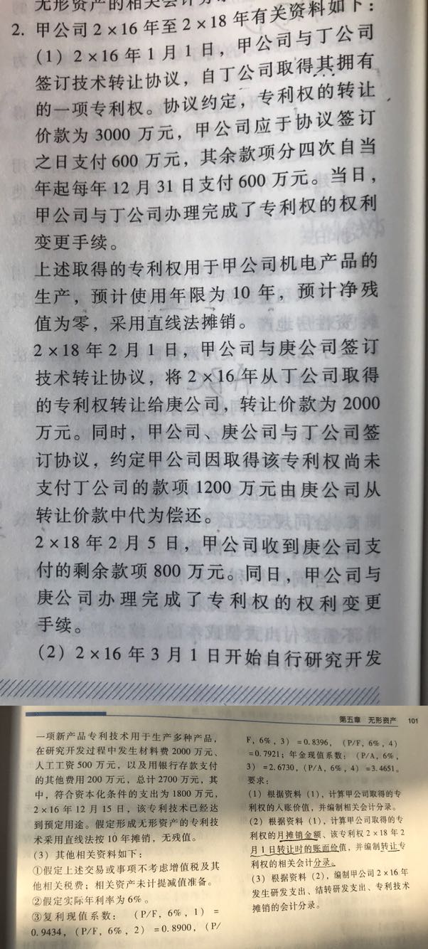 无形资产未确认融资费用摊销额