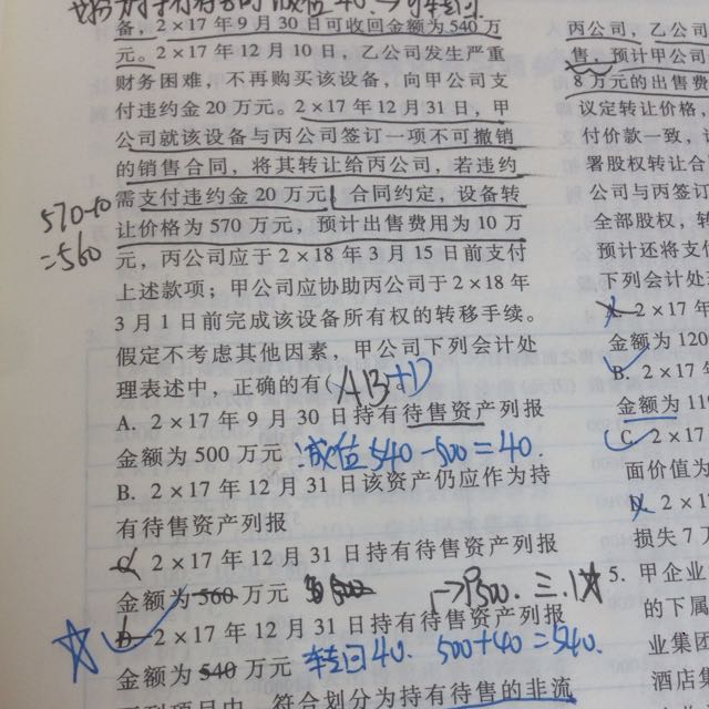 划分为持有待售的资产