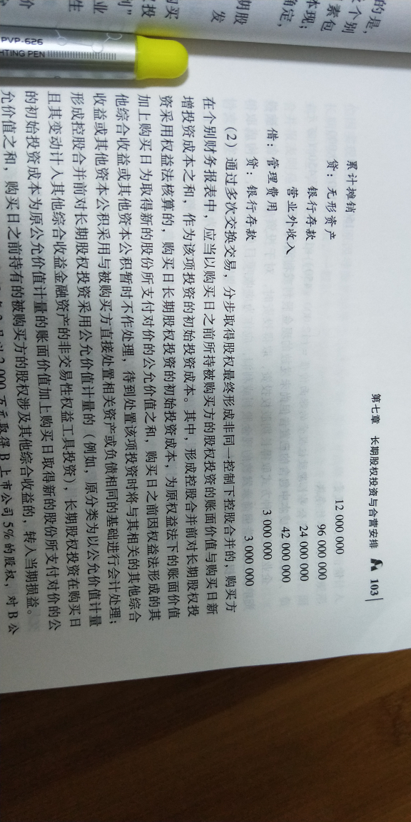 长期股权投资科目资产