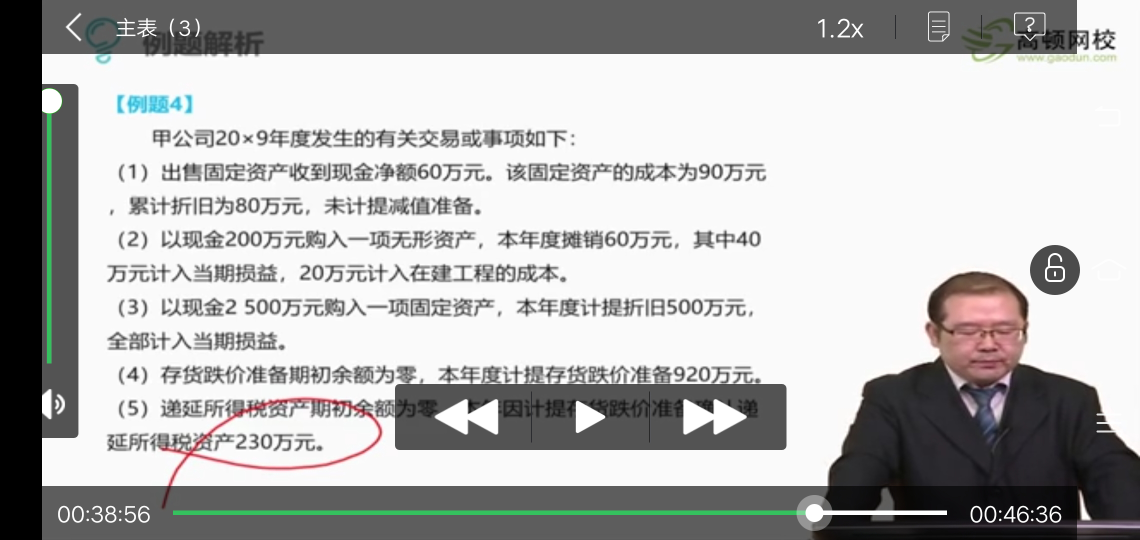 存货跌价准备确认递延所得税资产