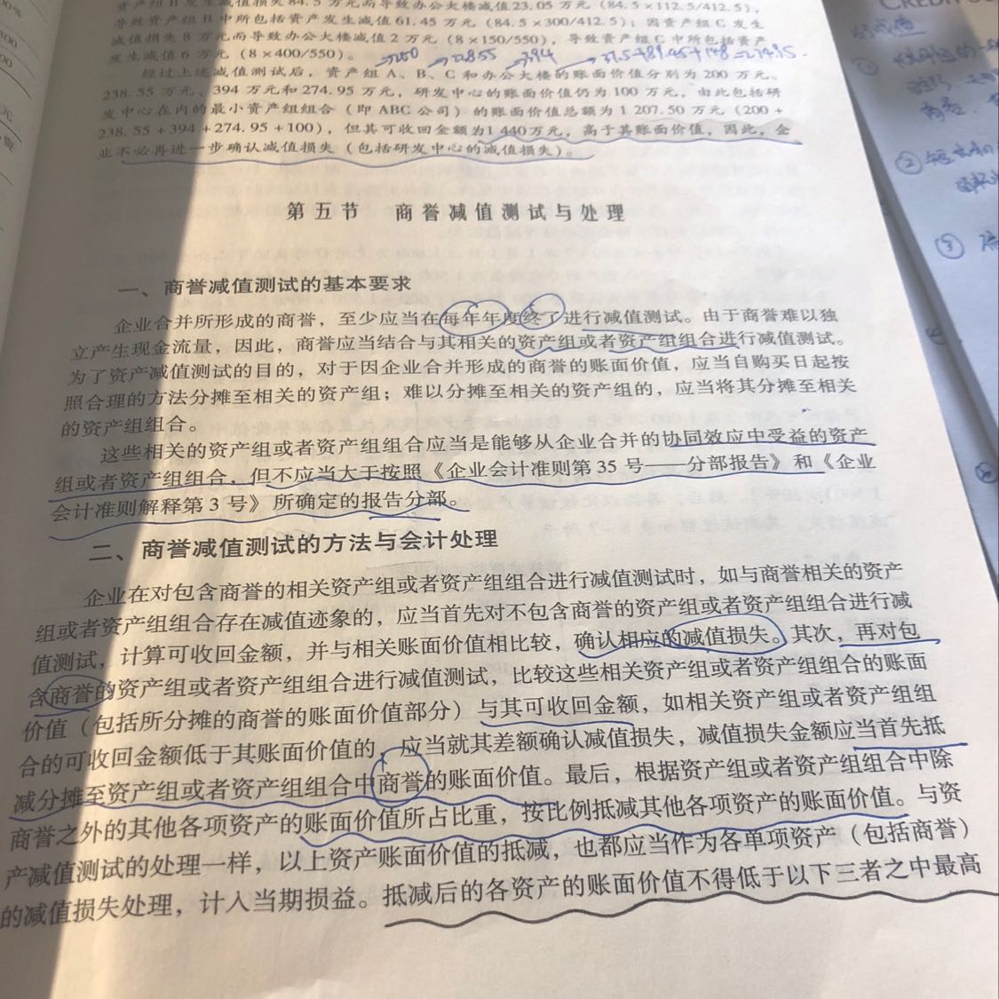 商誉资产减值测试