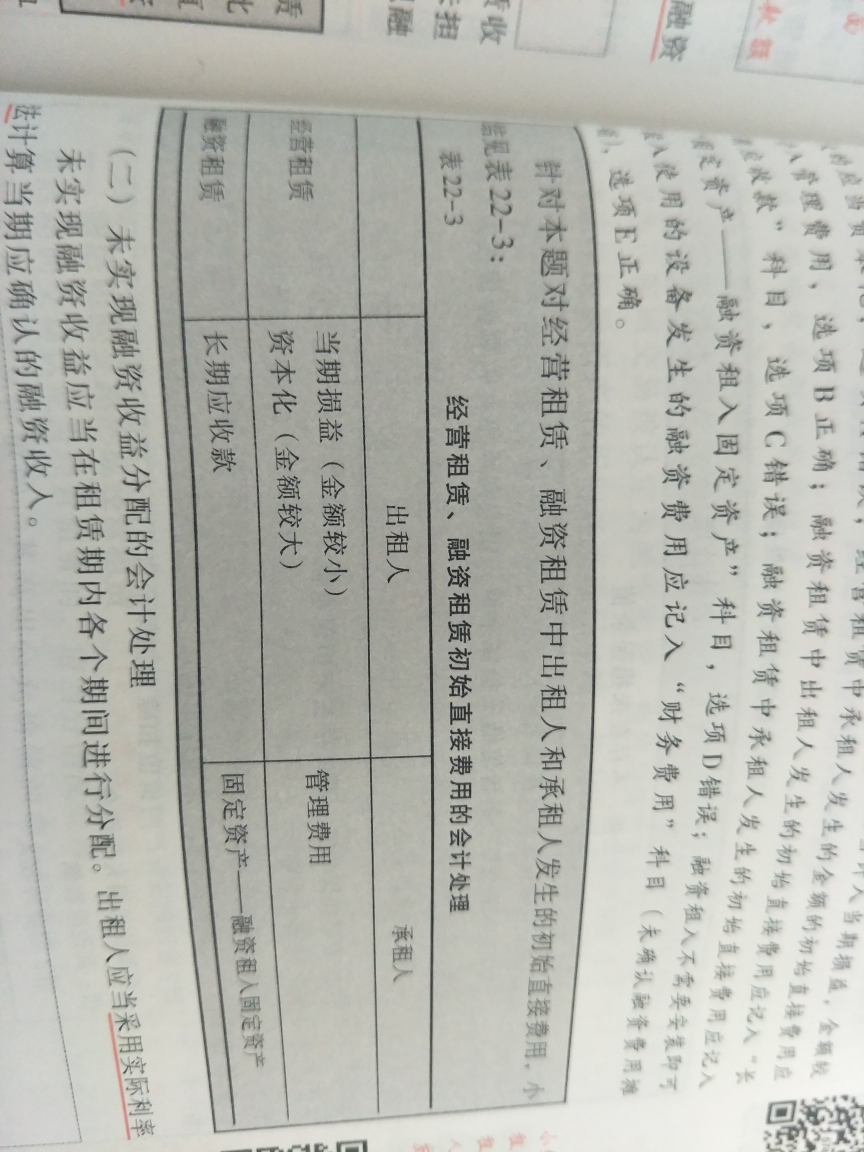 资产应收租赁款长期应收款