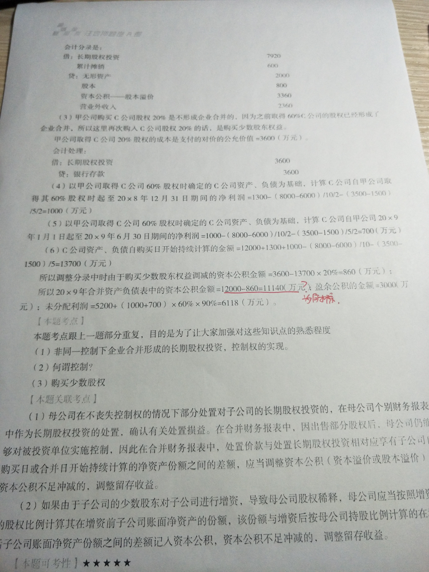 资本公积净资产