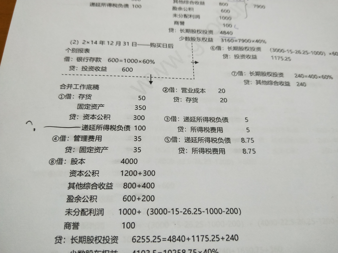 字长账面价值计税基础