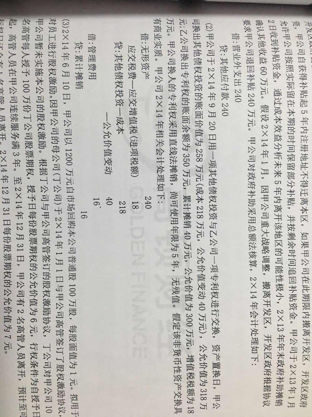 正确分录是什么