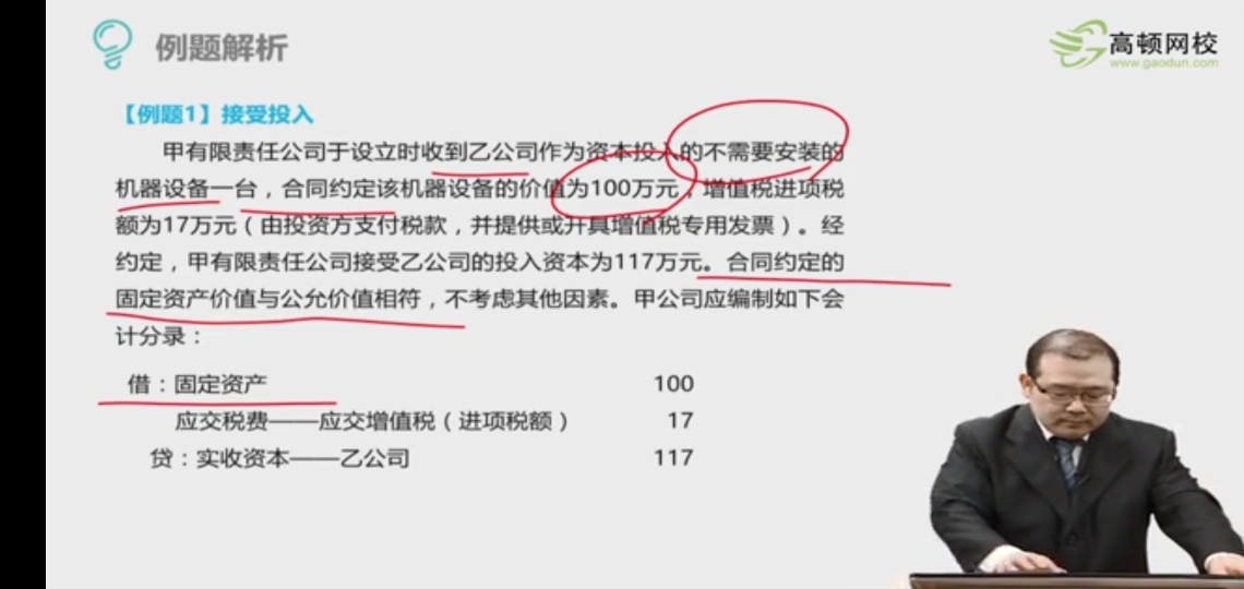 投资者投入的固定资产 投资者投入的固定资产