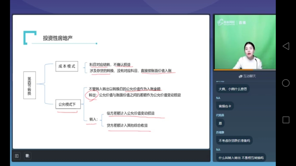 资产后续计量转换