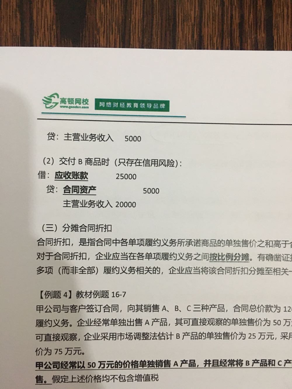 合同资产确认 合同资产确认