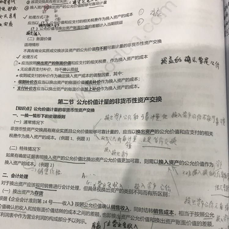 换出资产