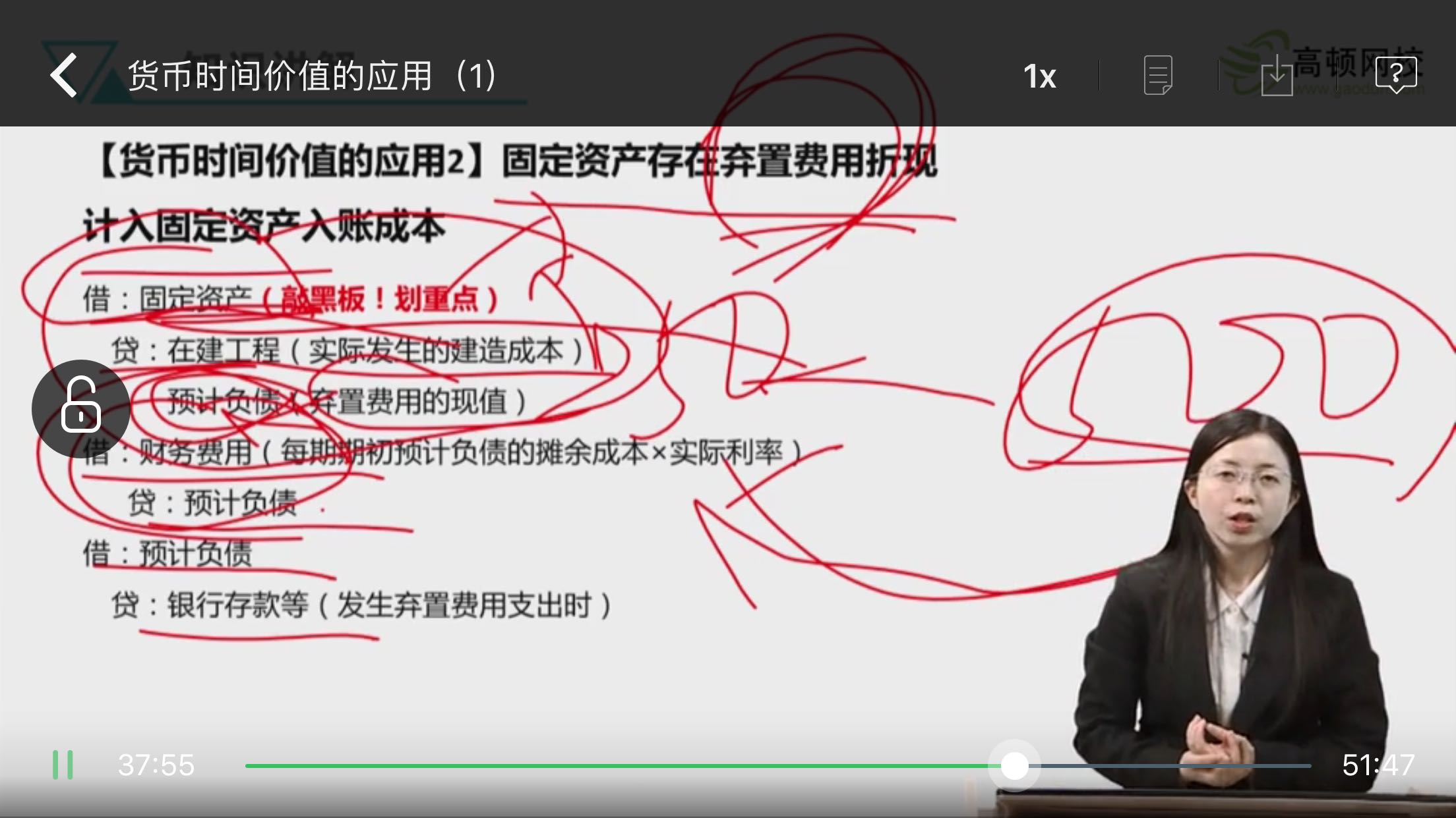 弃置费用会计分录理解