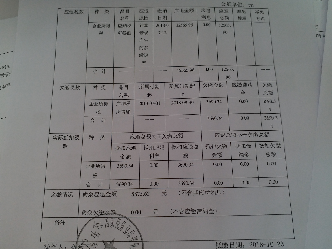 所得税退税分录 所得税退税分录