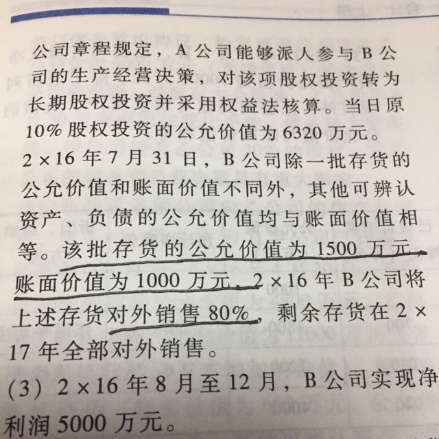 投资资产的入账价值